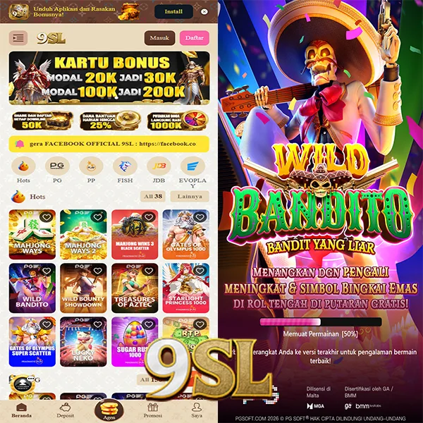 9SL Bonus Member Baru 100%